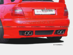 Накладка заднего бампера RIEGER V2