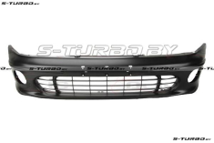 Бампер передний (черный) с отв. под противотуманки