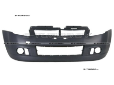 Бампер передний (черный) с отв. под противотуманки
