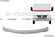 Панель передняя под ветровое стекло (наружная часть) заводской штамп