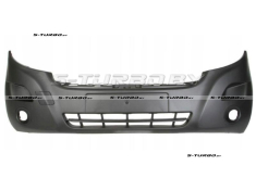 Бампер передний (черный) с отв. под противотуманки