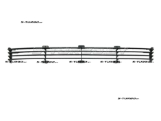Решетка в бампер, с отв. под противотуманки