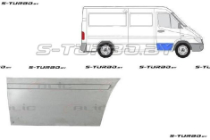 Дверь передняя (правая) наружная часть, 31 см, заводской штамп