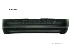 Бампер задний (черный) с накладкой