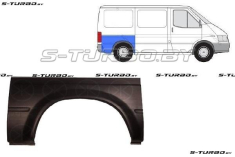 Крыло заднее (правое) короткая / длинная база, для сдвоенных шин