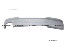 Спойлер заднего бампера (грунтованный) с отв. под выхлопную трубу слева, для версии m-pakiet