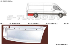 Крыло заднее (правое) задняя часть (за колесом) длинная база, заводской штамп