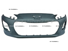 Бампер передний (грунтованный) без отв. под омыватели, с отв. под парктроники
