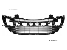 Решетка в бампер, с двумя хром. накладками