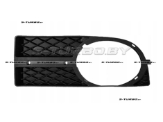 Решетка в бампер (левая) с отв. под противотуманку, без накладки