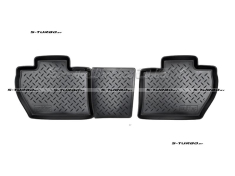 Коврики модельные полиуретановые в салон (высокий борт), задний ряд