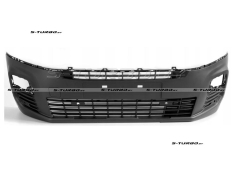 Бампер передний (черный) с отв. под парктроники