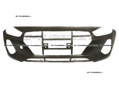 Бампер передний (черный) без отв. под парктроники