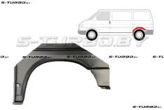 Арка задняя (левая) короткая база, заводской штамп