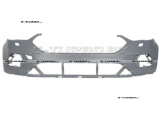 Бампер передний (грунтованный) с отв. под омыватели, без отв. под парктроники, верхняя часть