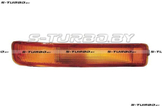 Указатель поворота в бампер (правый) желтый