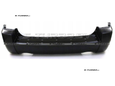 Бампер задний (черный) с отв. на две выхлопные трубы, 2.0 бензин