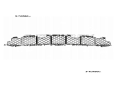 Решетка в бампер (центральная) нижняя