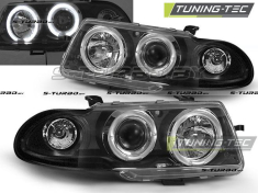 Передние фары ANGEL EYES BLACK