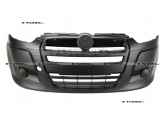 Бампер передний (черный) без отв. под противотуманки