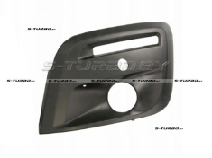 Решетка в бампер (левая) с отв. под противотуманку, с отв. под парктроник