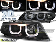 Передние фары ANGEL EYES BLACK 3D