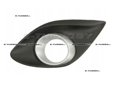 Решетка в бампер (левая) с отв. под противотуманку