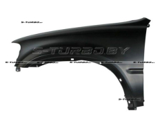 Крыло переднее (левое) без отв. под повторитель, с отв. под накладку, сталь