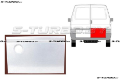 Дверь задняя (правая) распашная, наружная часть, 43 см, заводской штамп