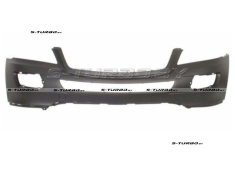 Бампер передний (грунтованный) без отв. под омыватели, без отв. под парктроники