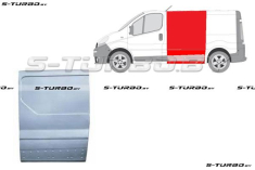 Панель боковая (левая) за водительской дверью, до крыши, заводской штамп