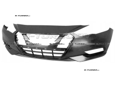 Бампер передний (черный)