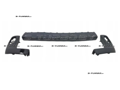 Накладки заднего бампера (комплект) без отв. под парктроники