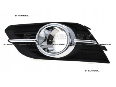 Решетка в бампер (левая) с отв. под противотуманку