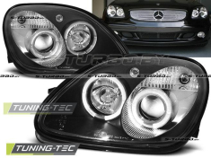 Передние фары ANGEL EYES BLACK