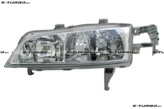 Передняя фара (левая) JAPAN-type/USA-type, гладкое стекло