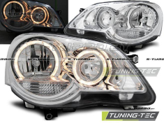 Передние фары ANGEL EYES CHROME