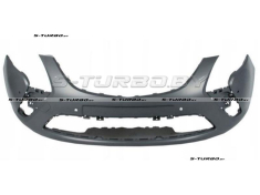 Бампер передний (грунтованный) без отв. под омыватели, с отв. под парктроники