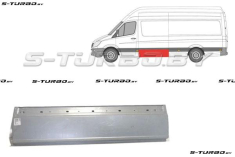 Панель боковая (левая) за водительской дверью (ниже молдинга) средняя / длинная / maxi длинная база, 40 см, заводской штамп