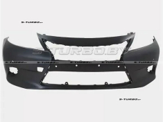 Бампер передний (грунтованный) с отв. под парктроники, 2013-2015