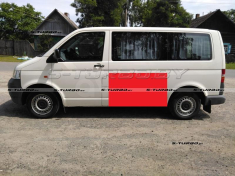 Панель боковая (левая) за водительской дверью, короткая / длинная база, 76 см, ремкомплект