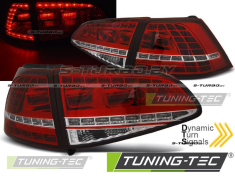 Задние фонари RED WHITE LED GTI LOOK SEQ