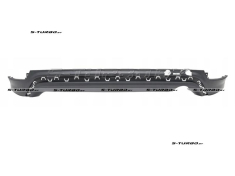Спойлер заднего бампера, с отв. для выхлопной трубы, для версии sport