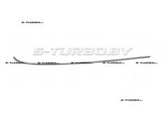 Молдинг накладки бампера (правый) хром, задний