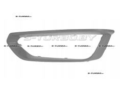 Рамка противотуманной фары (левая) хром