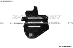 Защита двигателя боковая правая (пластик) с прорезями, бензин