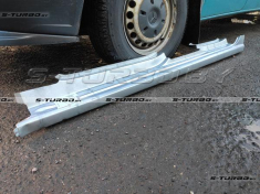 Порог (левый) полный профиль, заводской штамп