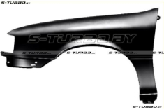 Крыло переднее (левое) без отв. под повторитель, сталь