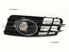 Решетка в бампер (левая) с отв. под противотуманку