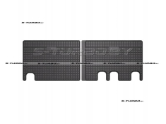 Коврики модельные резиновые в салон (низкий борт), 2-й ряд
